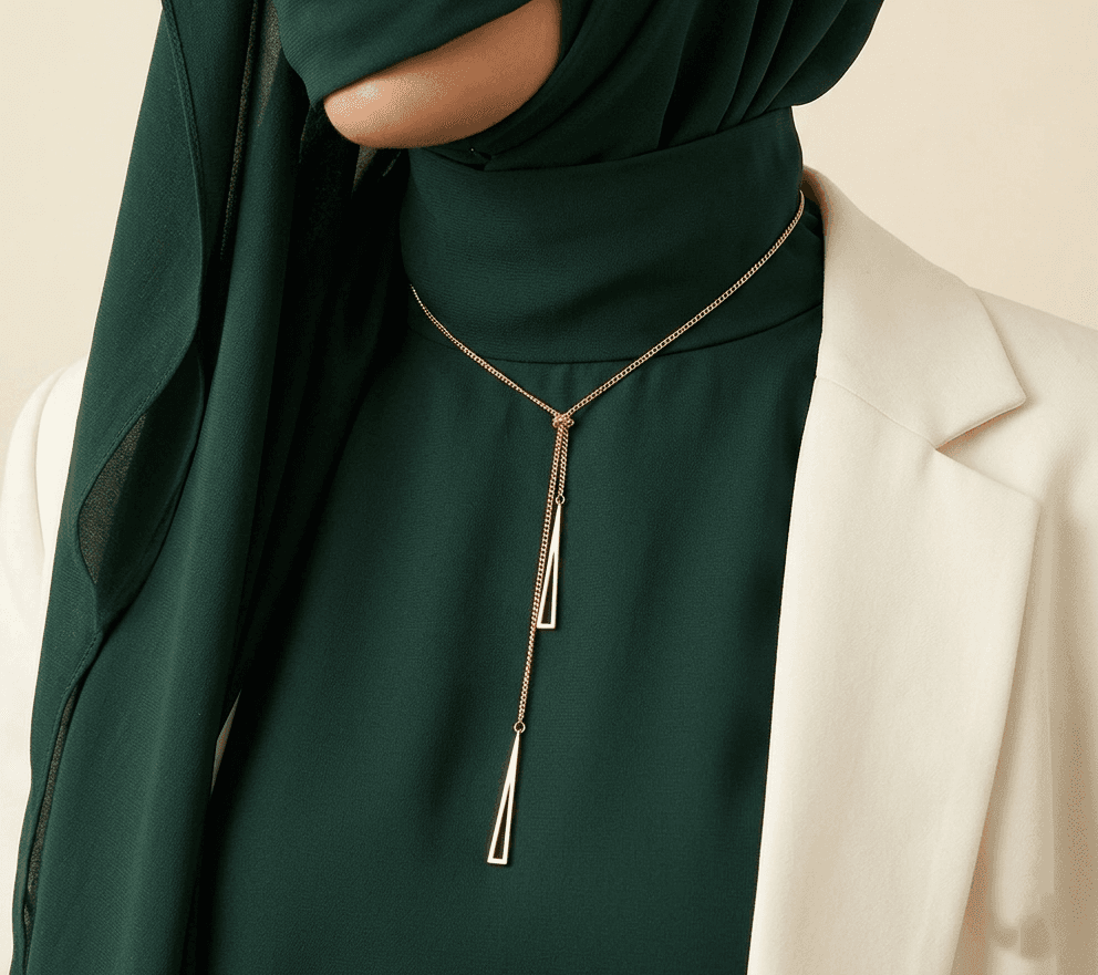 Herringbone Flat Chain Necklace