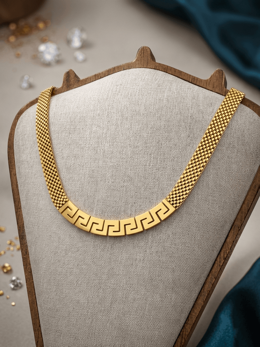 Twisted Rope Chain Necklace