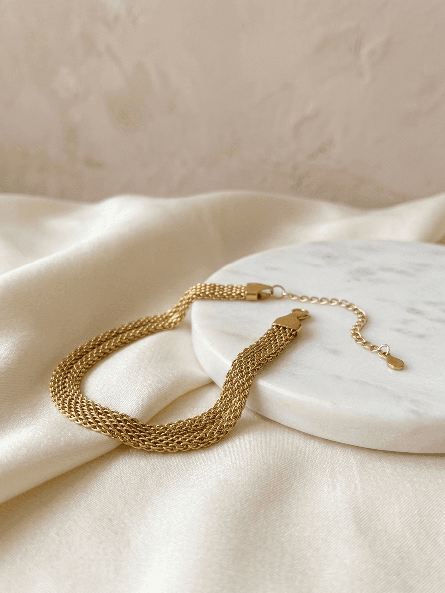 316L Pure Stainless Steel Herringbone Necklace