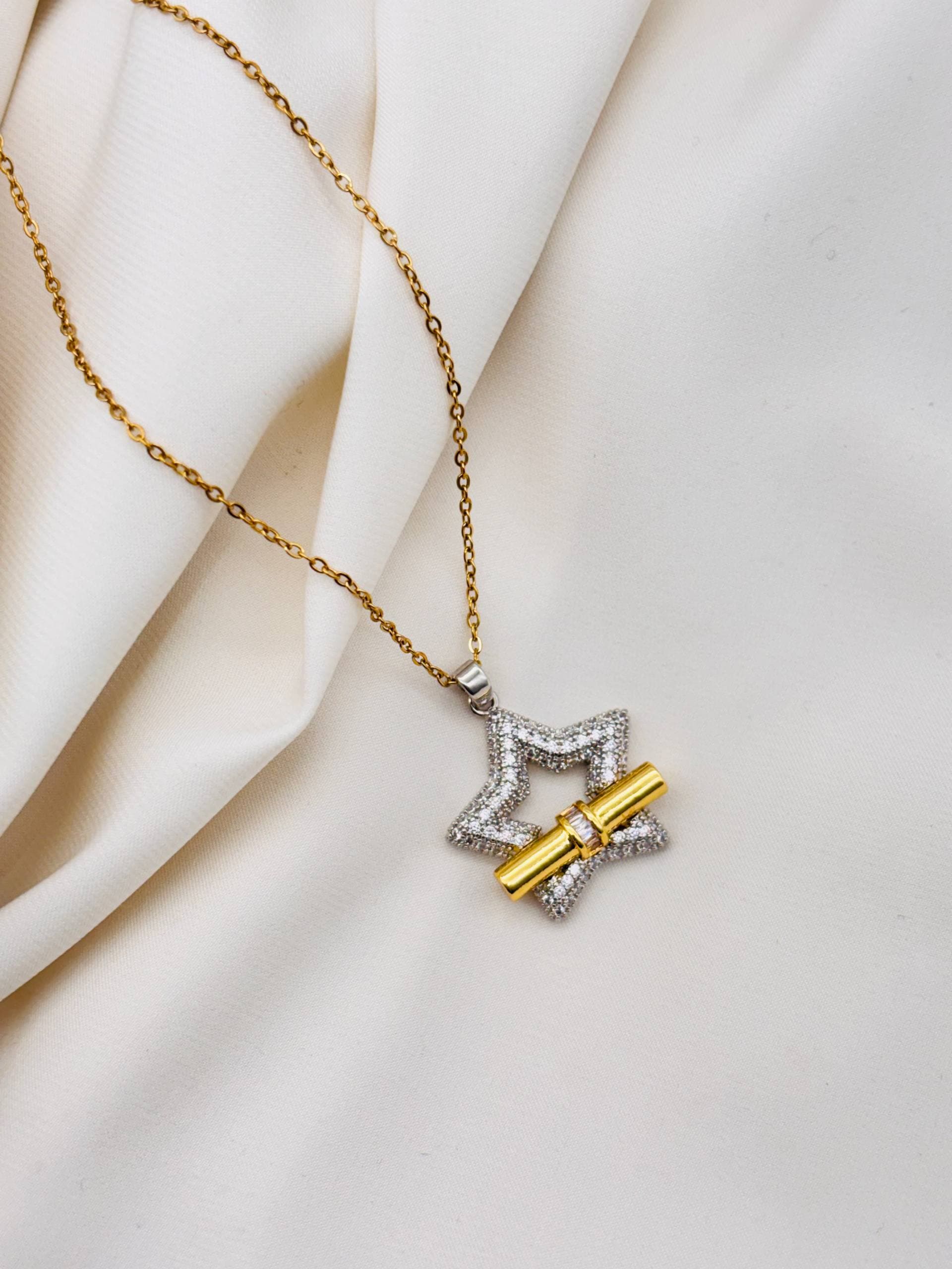 Box-Link Stainless Steel Chain Necklace