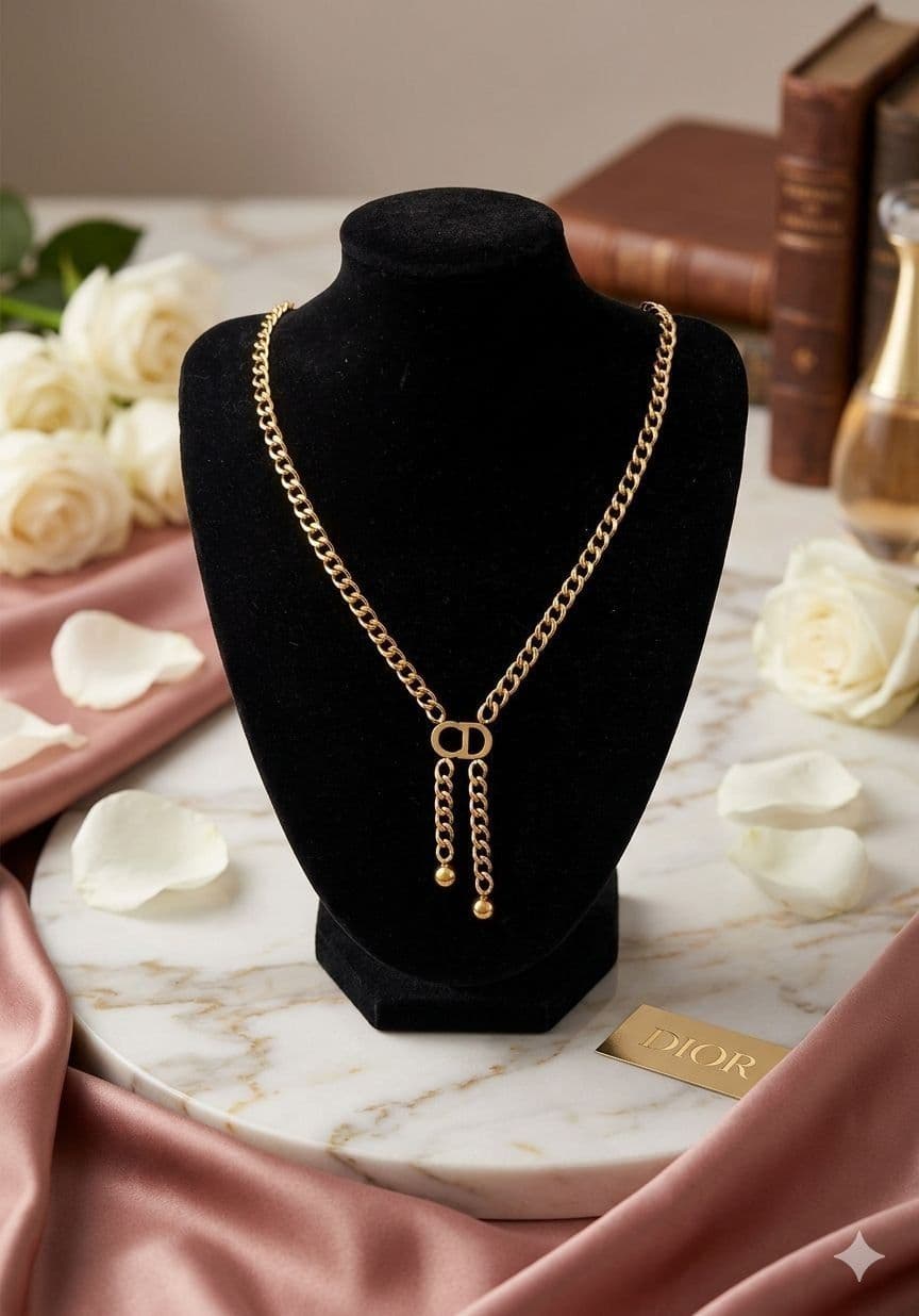 316L Stainless Steel CD-Link Chain Necklace
