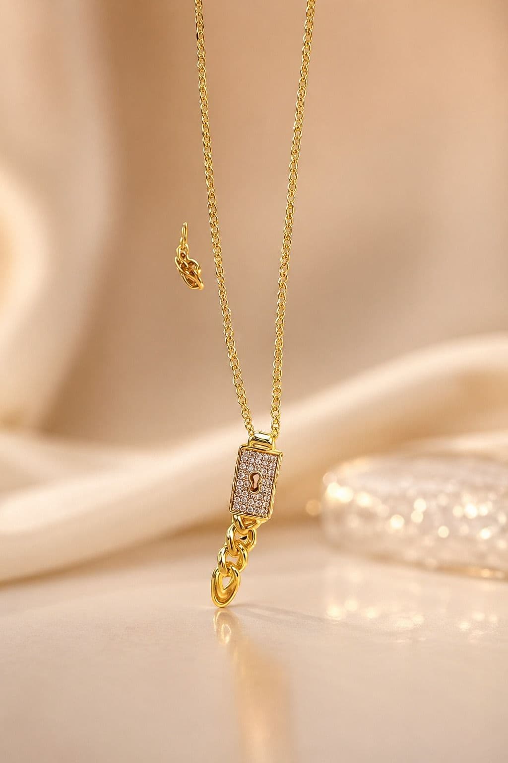 Gold Layered Chain Necklace