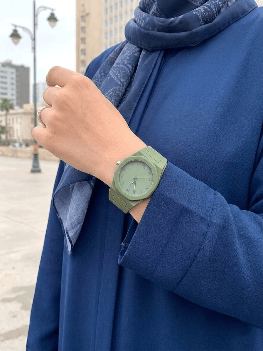 Carbon Series Chronograph-Style Watch