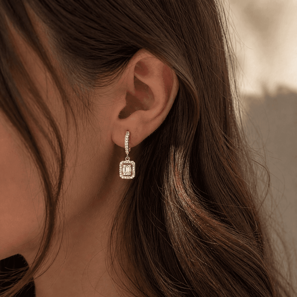 Lapis Lazuli Stud Earrings