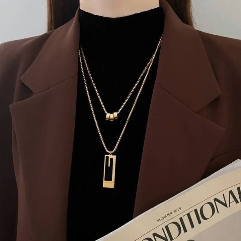 Polished Gold Necklace